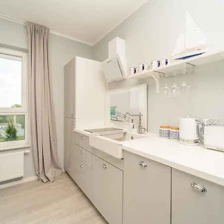 Z Tarasem I Widokiem Na Morze - The View - Brzezno Lägenhet Gdańsk