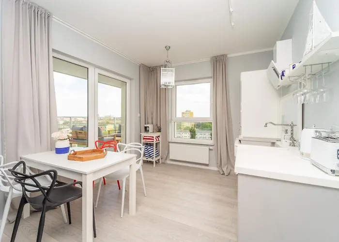 Apartamento Z Tarasem I Widokiem Na Morze - The View - Brzezno Gdańsk